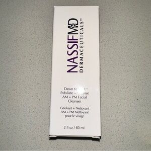 AM + PM Facial Cleanser - White